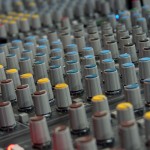 Dials on a Mixing Board